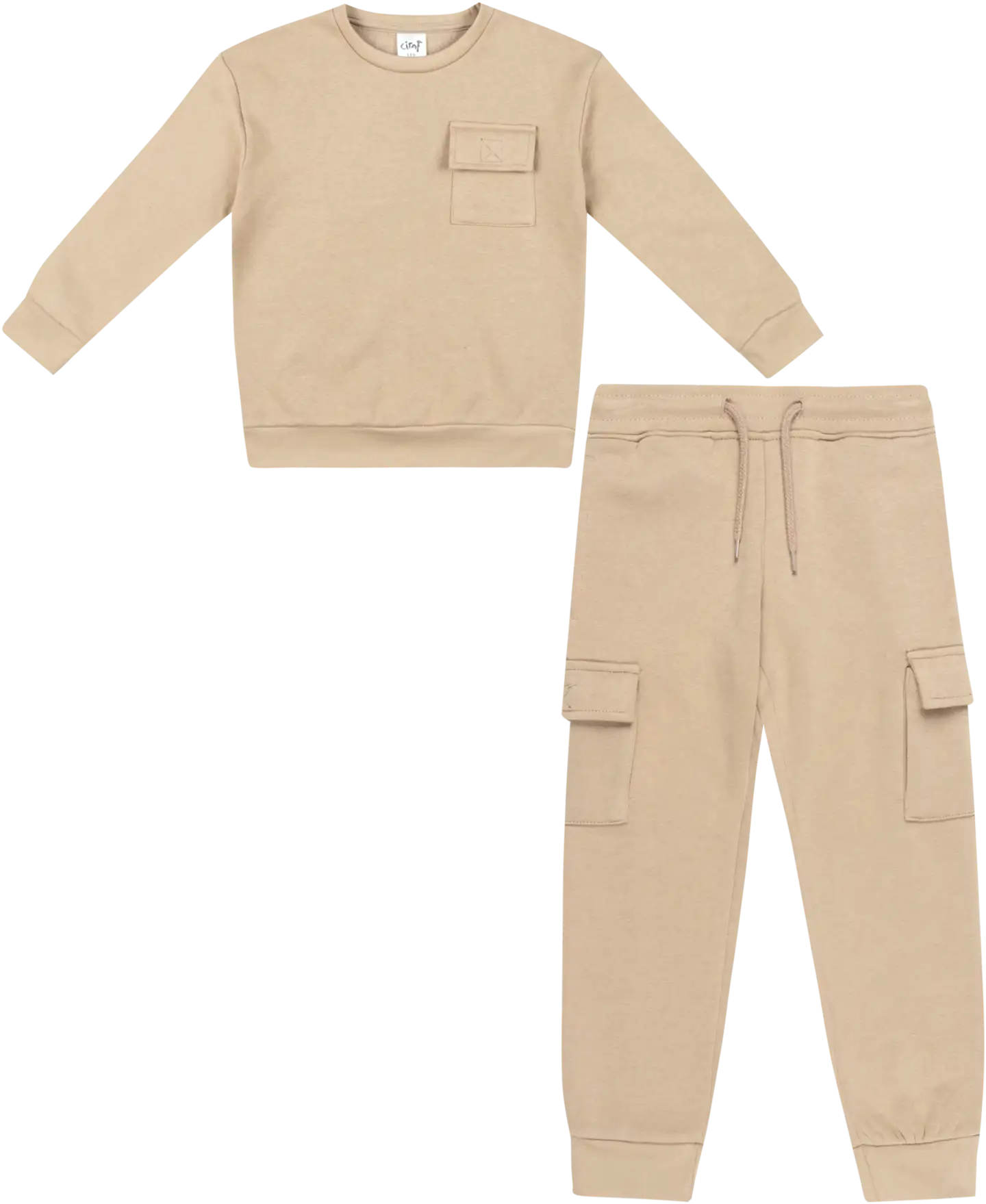 Ciraf lasten collegepuku beige 25PC252814 - BEIGE - 1