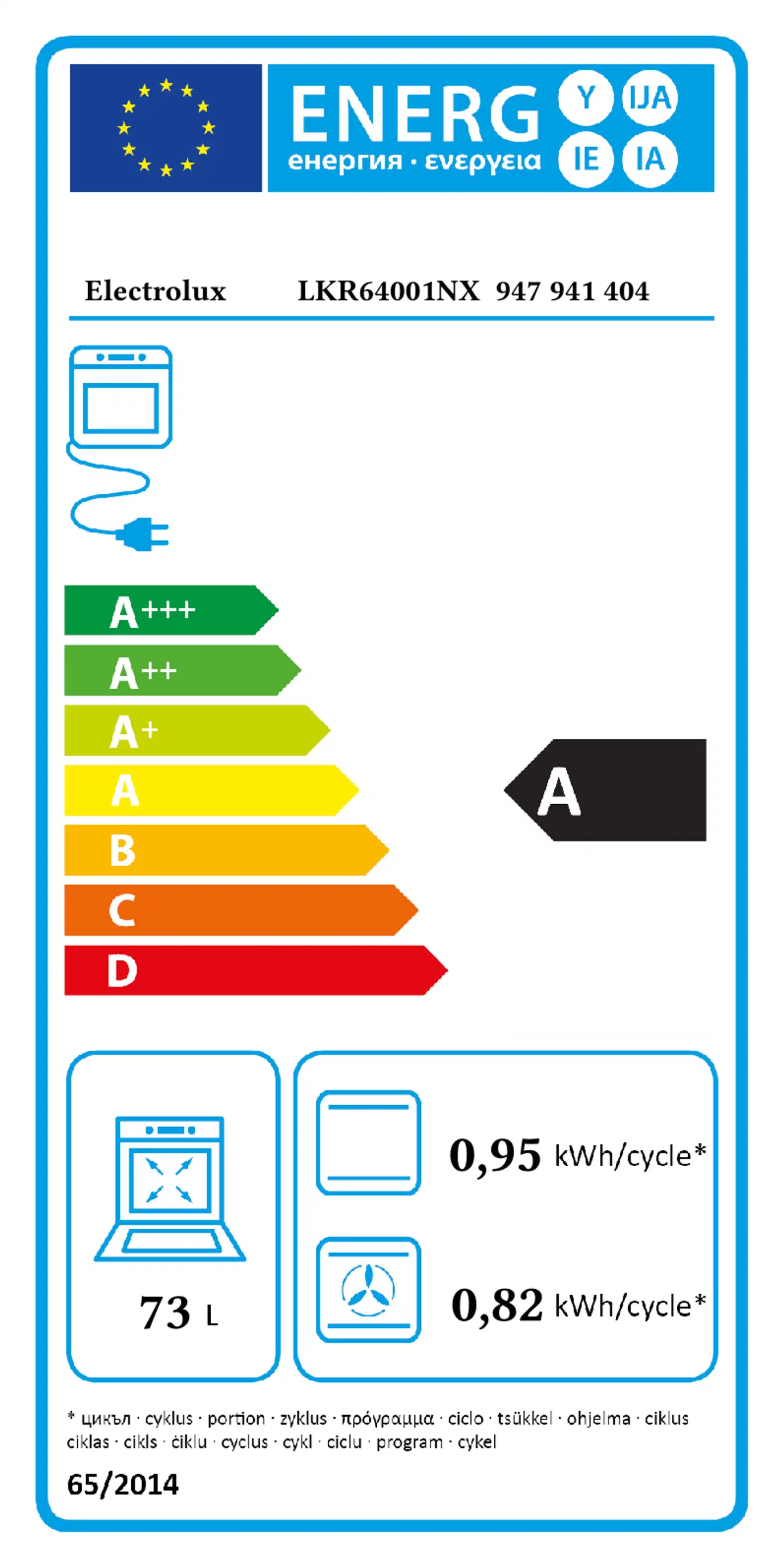 Electrolux keraaminen lattialiesi 60 cm LKR64001NX teräs - 7