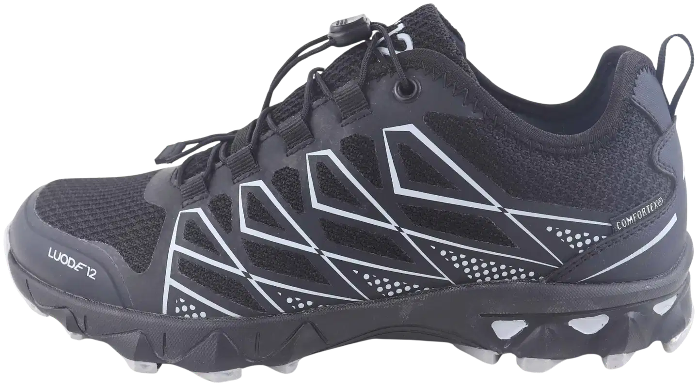 Luode12 miesten ulkoilukengät Muonio WP Low - Black/Grey - 3