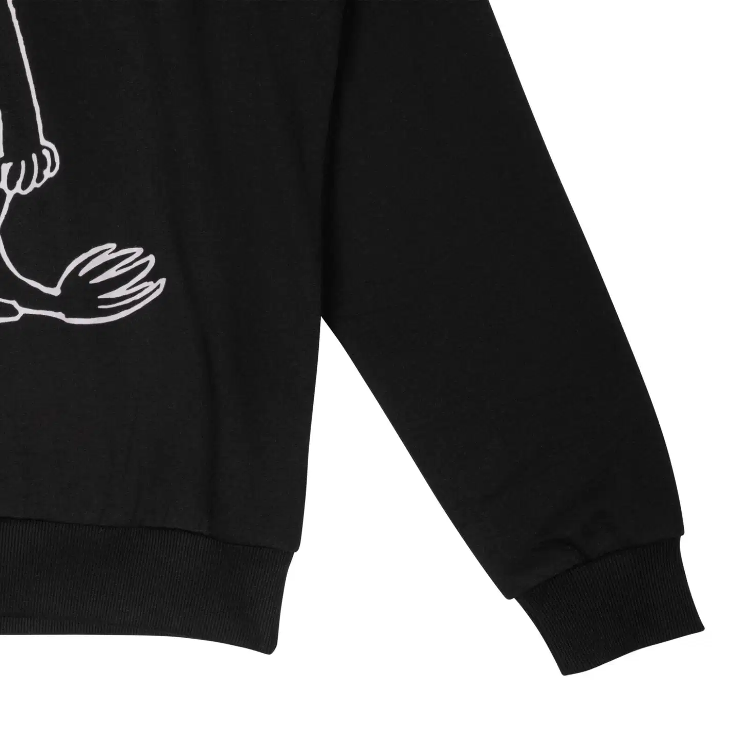 Miesten Moomin Unto Collegepaita Kiukku-muumi - Black - 2