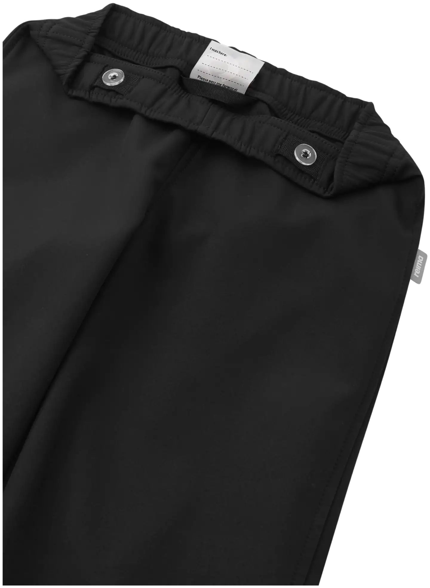 Reima lasten softshell-housut Kuori - BLACK - 4