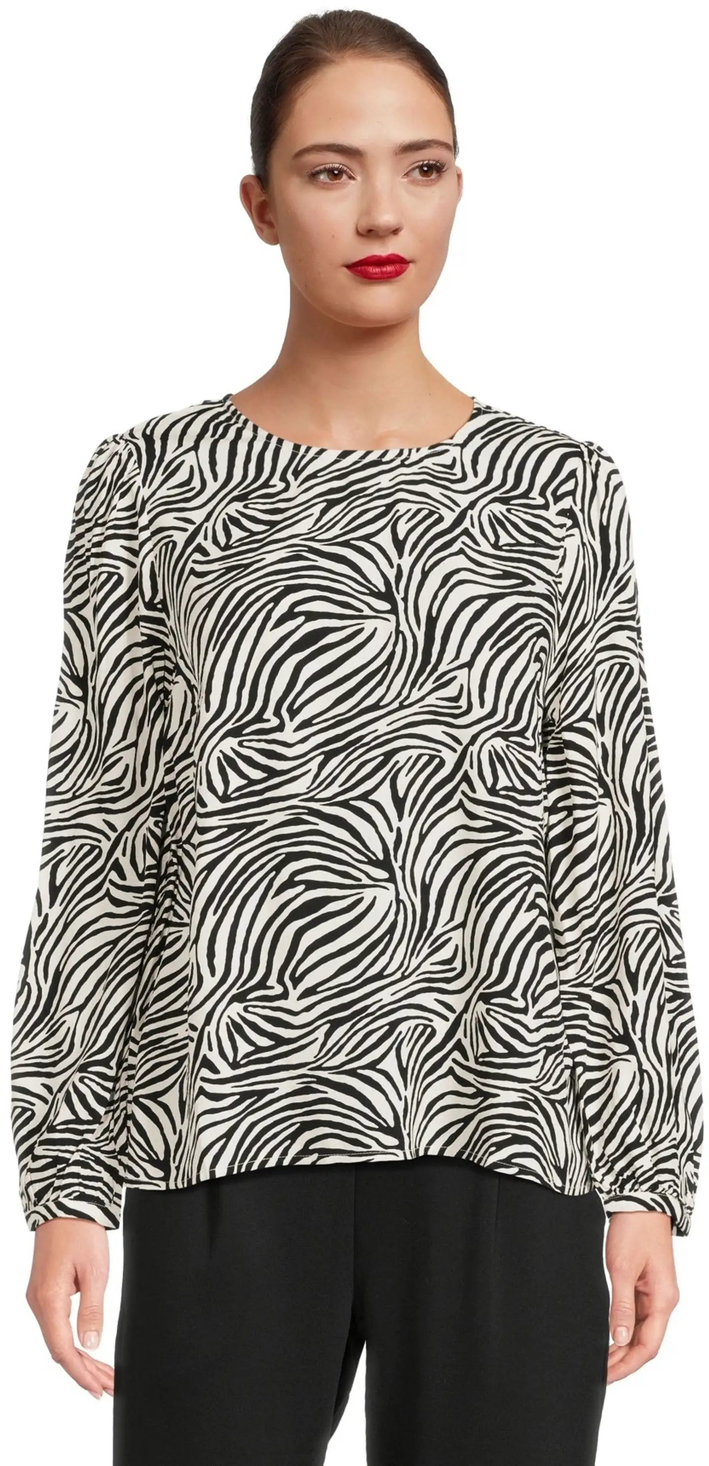 House naisten kangaspaita 228H260315 - Multicolor - 1