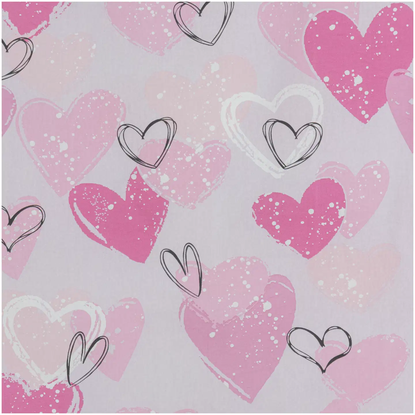 Ciraf lasten pussilakanasetti Heart 150x210 cm pinkki - 2