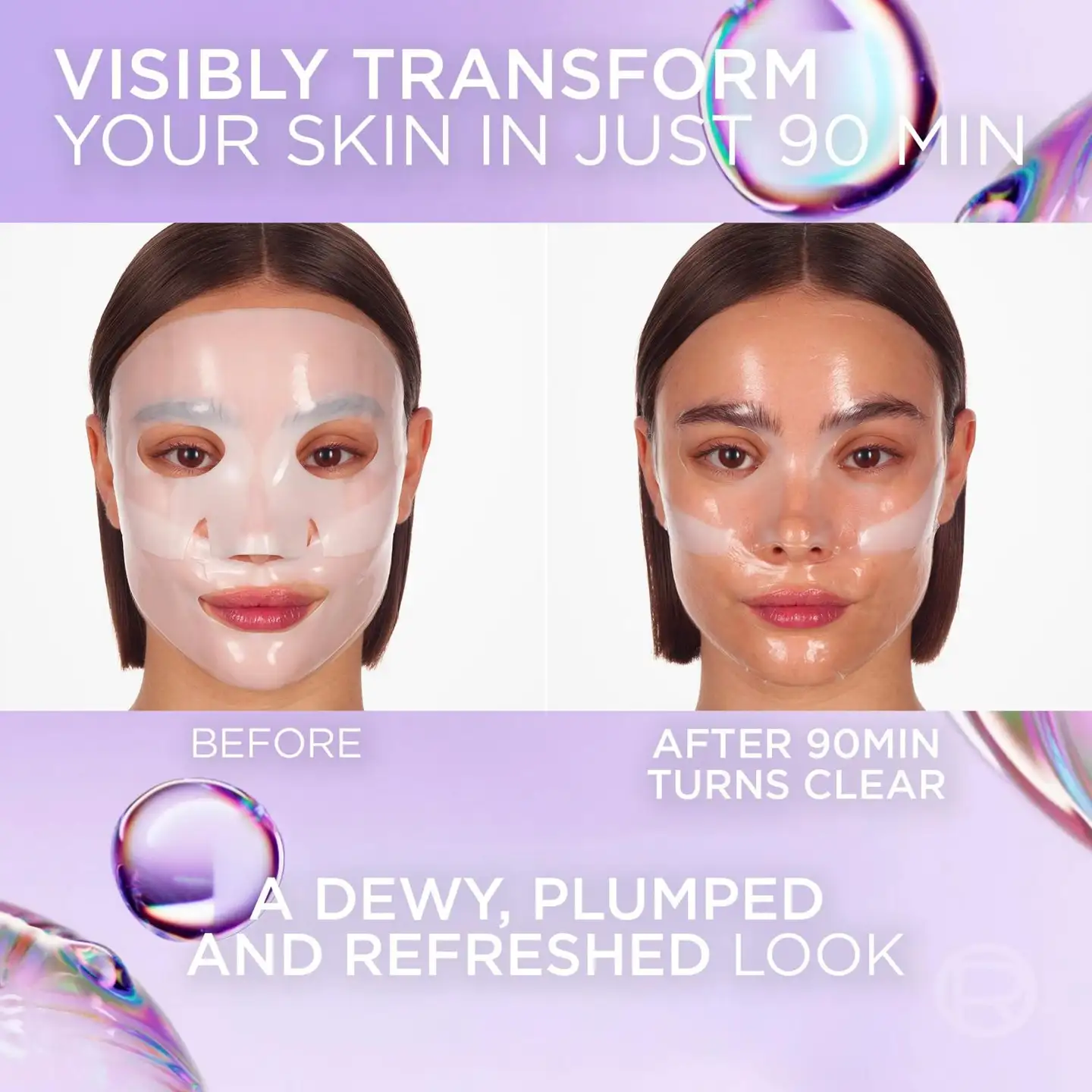 L'Oréal Paris Revitalift Filler Glass Skin Kangasnaamio 1pcs - 6