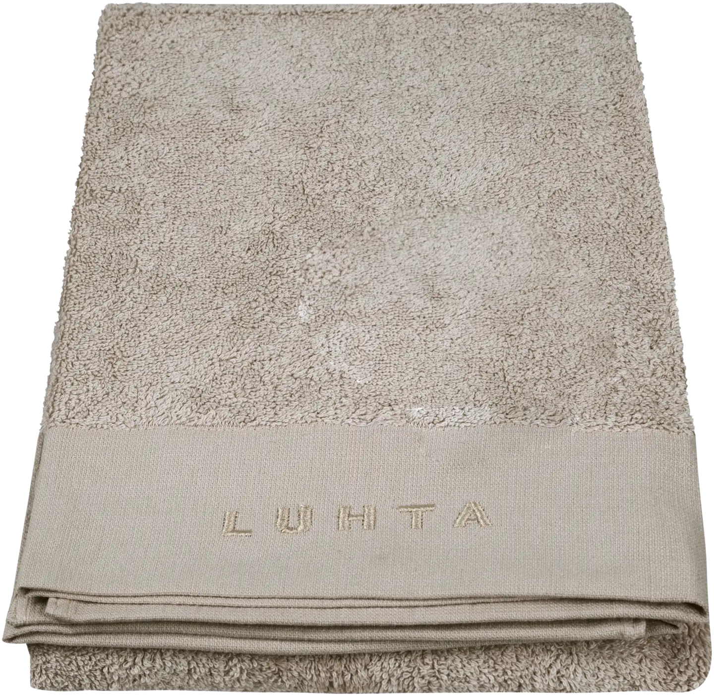 Luhta Home kylpypyyhe Kaarna beige, 70x140 cm