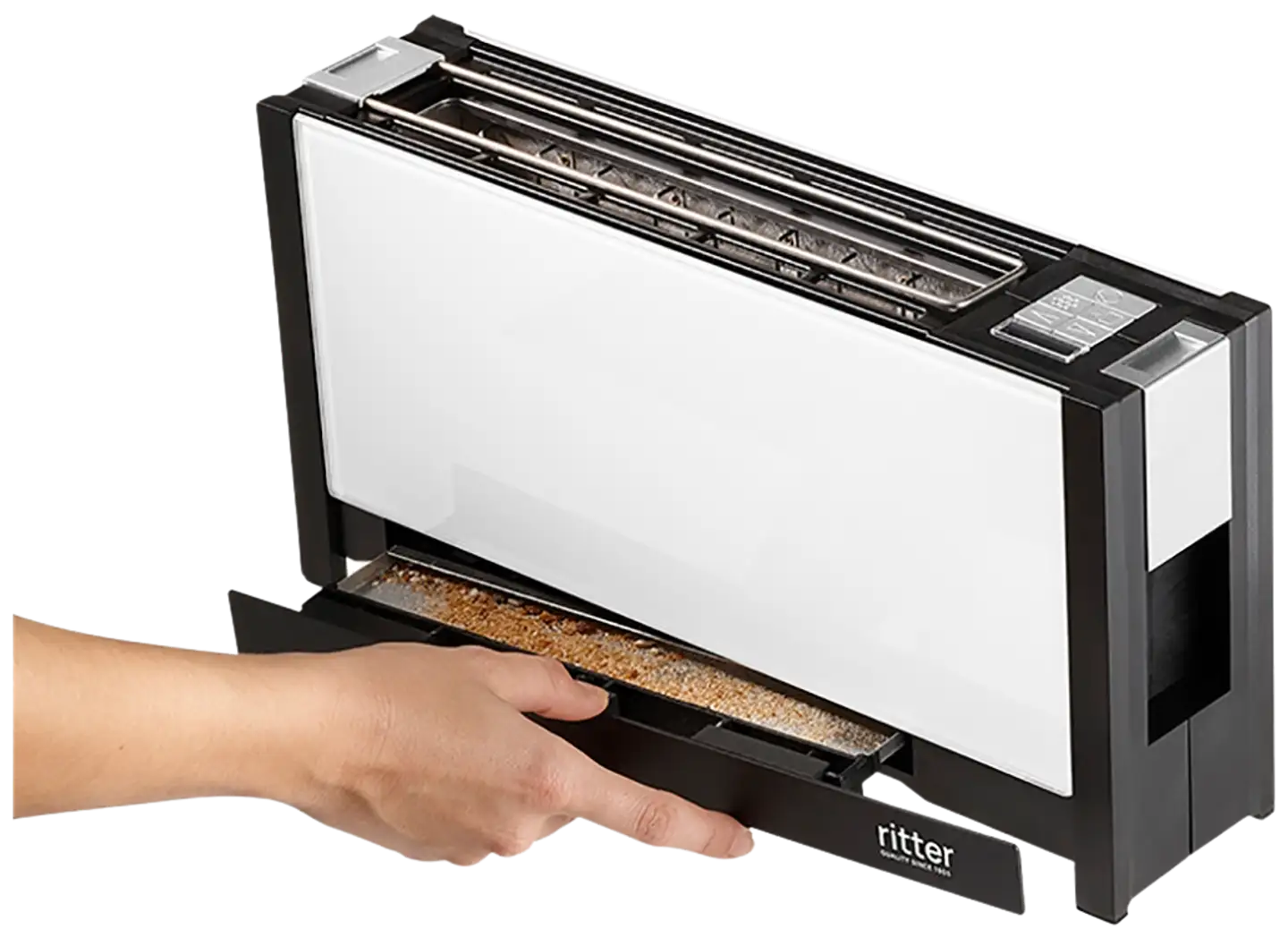 Ritter leivänpaahdin Merido 5 valkoinen - 4