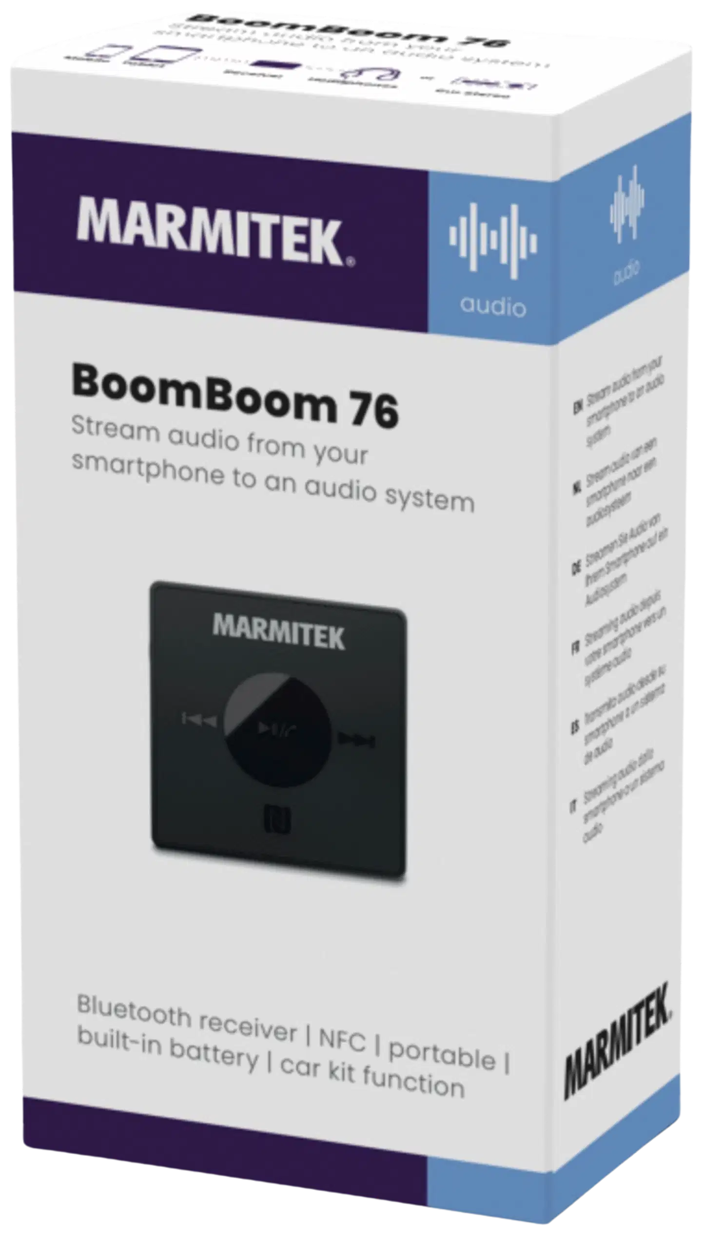 Marmitek Kannettava Bluetooth-vastaanotin BoomBoom 76 - 8