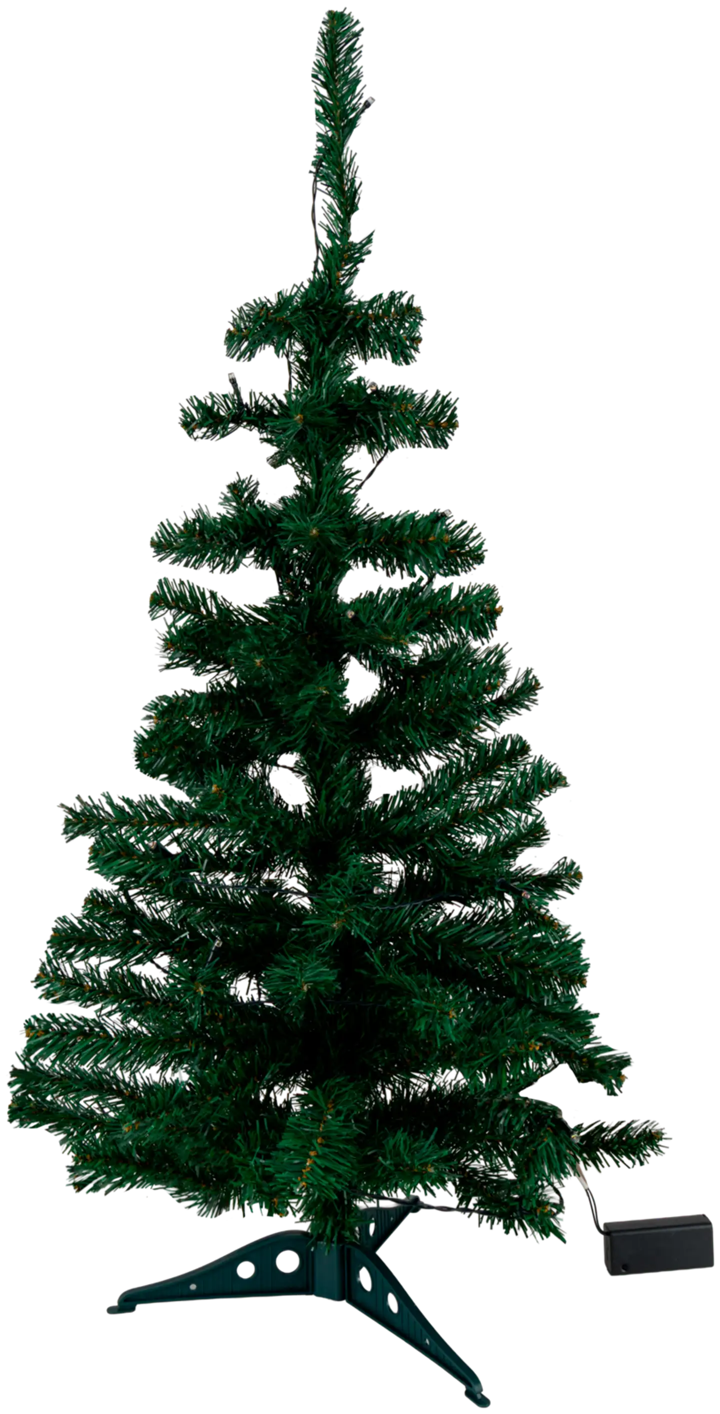 House joulukuusi LED-valoilla 90 cm väri/kirkas