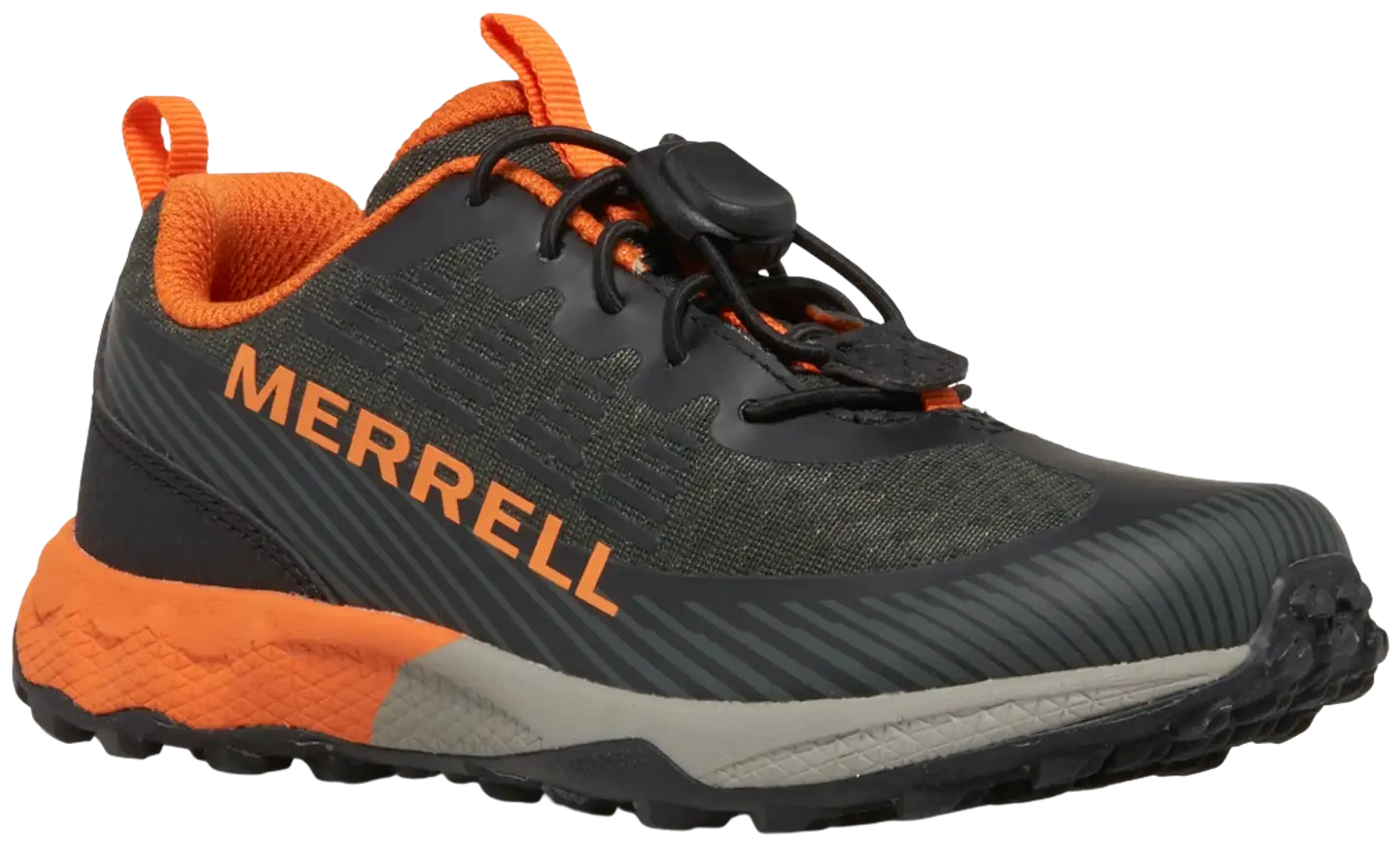 Merrell lasten Agility Peak ulkoilu/vapaa-ajanjalkine - OLIVE/BLACK/ORANGE - 1