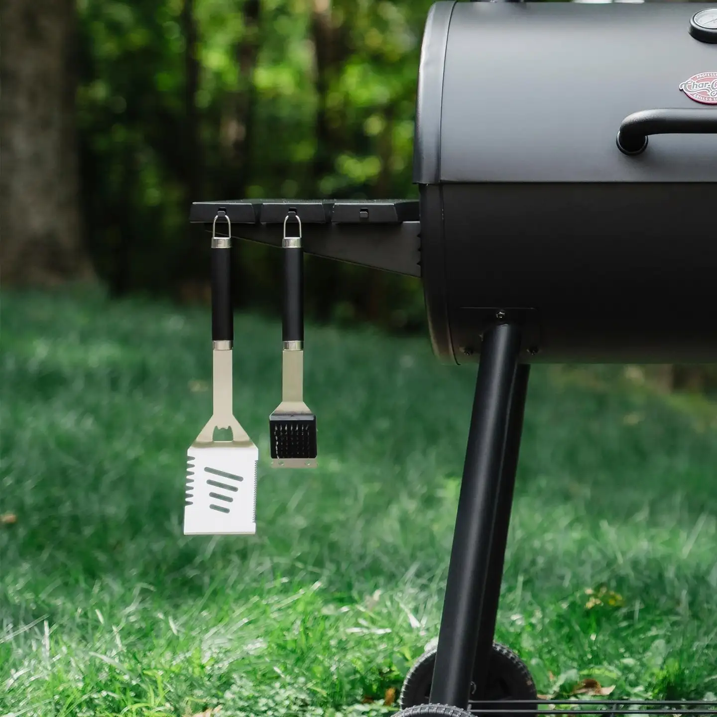 Char-Griller® Smokin' Pro Offset Smoker Savustingrilli - 6