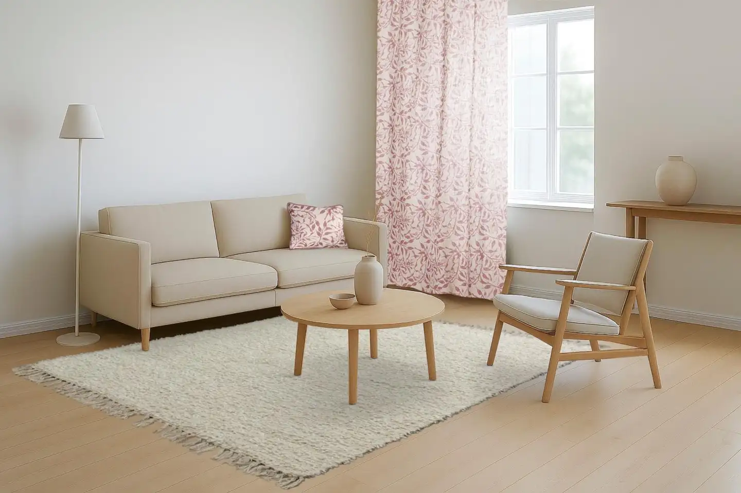 House sisustustyynynpäällinen Tara 50x50 cm, vaaleanpunainen - 3