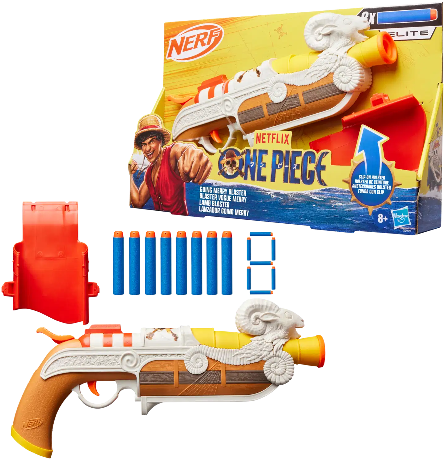 Nerf leikkipyssy One Piece Going Merry - 2
