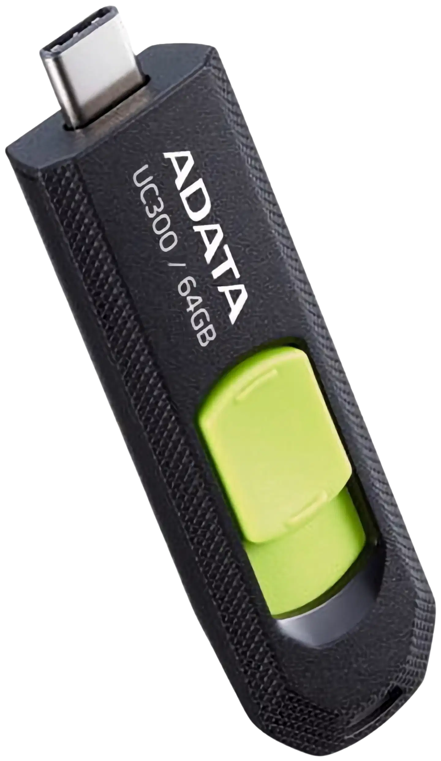 ADATA UC300 USB-muistitikku, 64 GB, musta/vihreä (USB-C 3.2 Gen 1) - 1