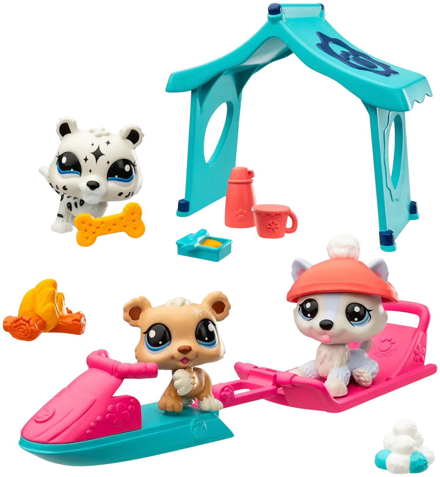 Littlest Pet Shop Lumileikki Setti - 3