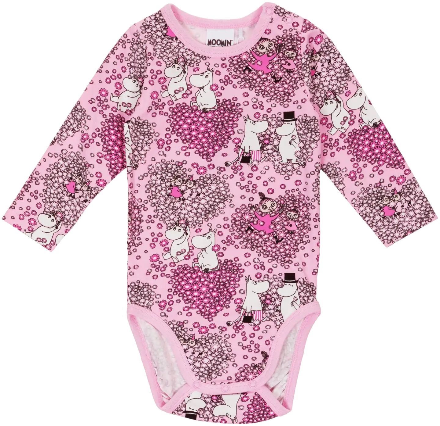 Muumi vauvojen body Ystävät 590973 - Pinkki - 1