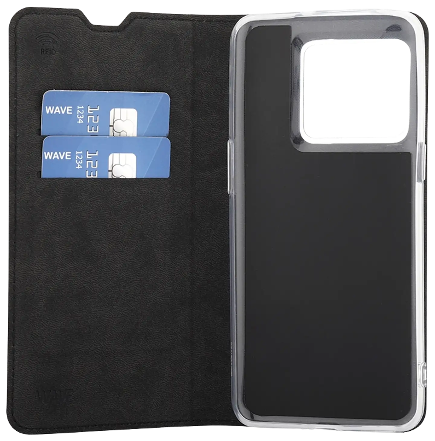 Wave Book Case, OnePlus 10T 5G, Musta - 3