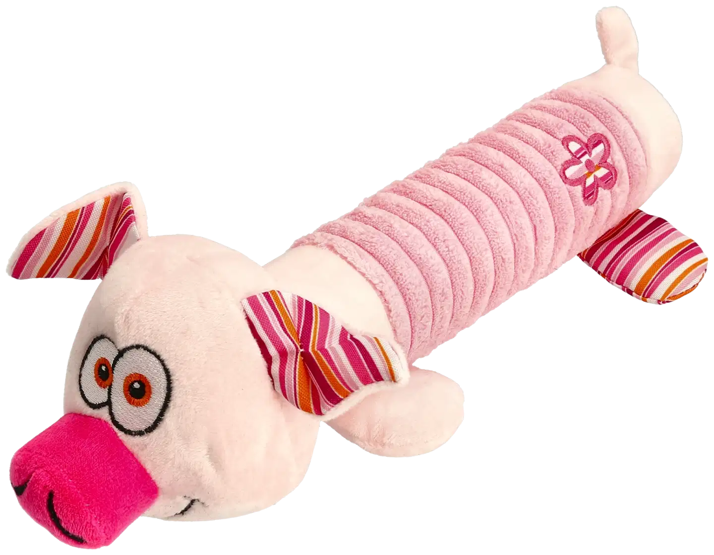 Dogman Lelu Pigge tuubi pinkki 30cm