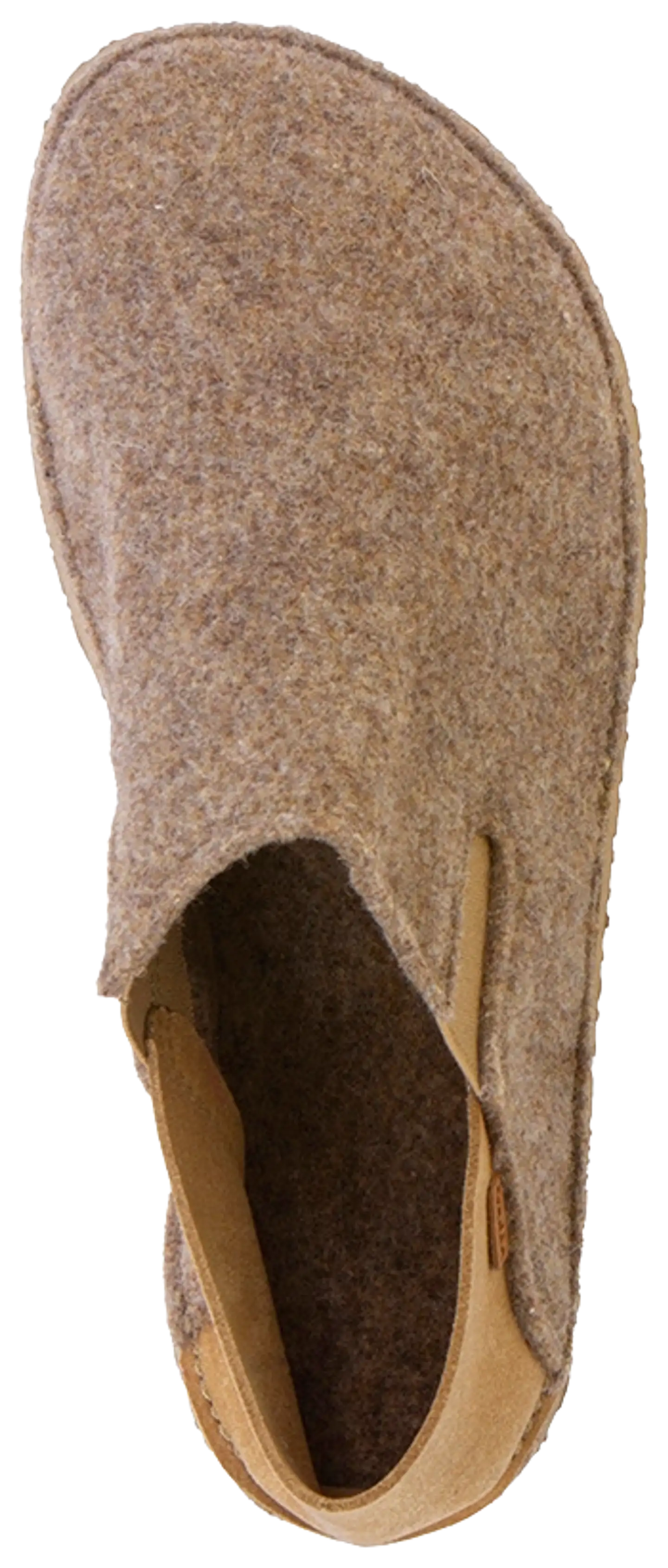 Froddo naisten paljasjalkatohveli Slip-on Wool - BEIGE - 6