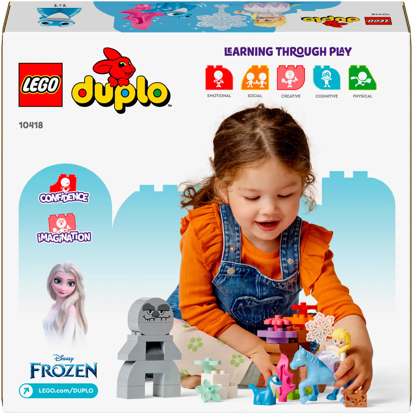 LEGO® DUPLO Disney TM 10418 Elsa ja Bruni lumotussa metsässä - 3