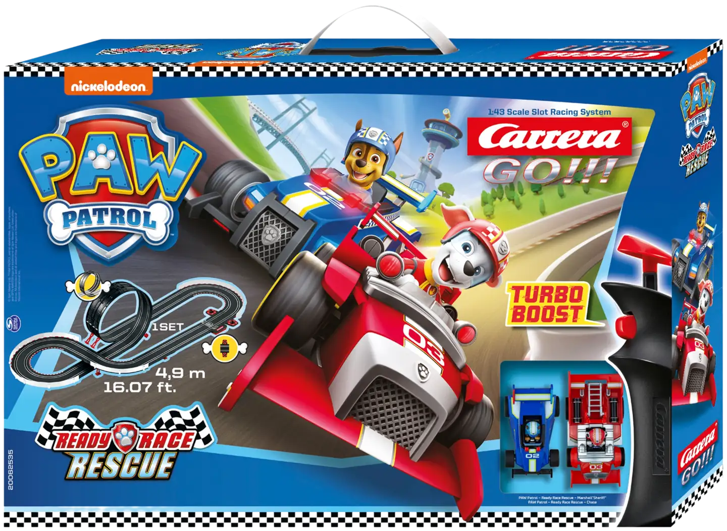 Carrera Go!!! autorata Paw Patrol Ready Race Rescue - 2