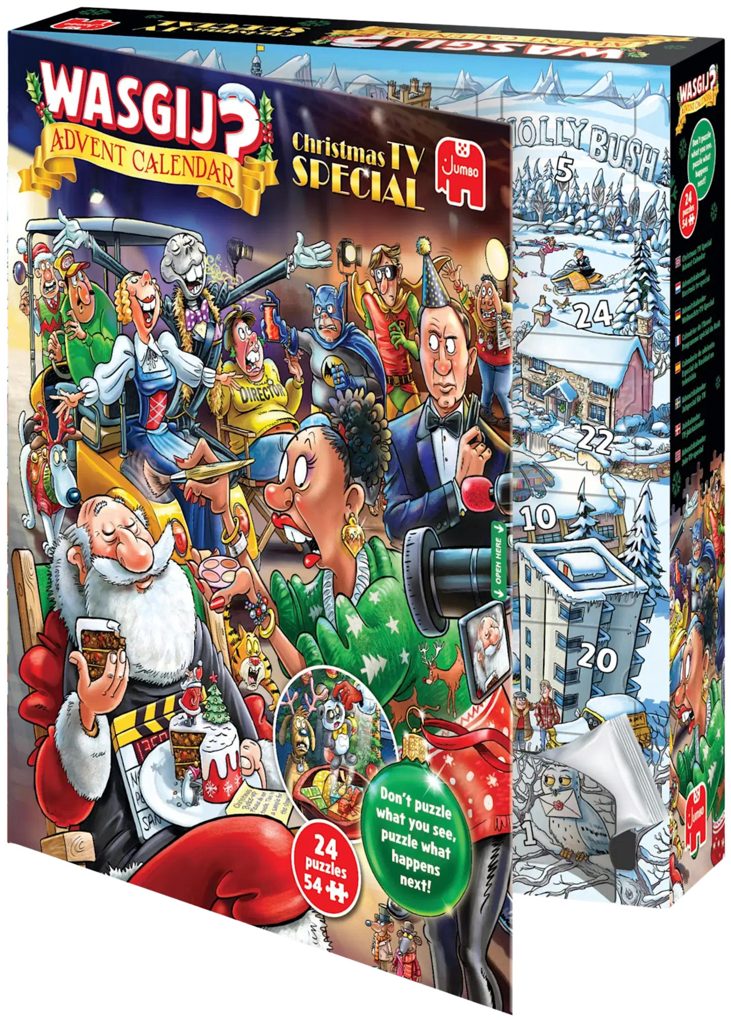 Jumbo adventtikalenteri Wasgij 2026 - 4