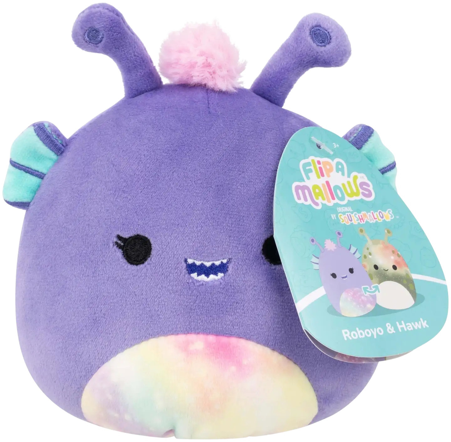 Squishmallows 13 cm P24 Flip-A-Mallows pehmo - 3