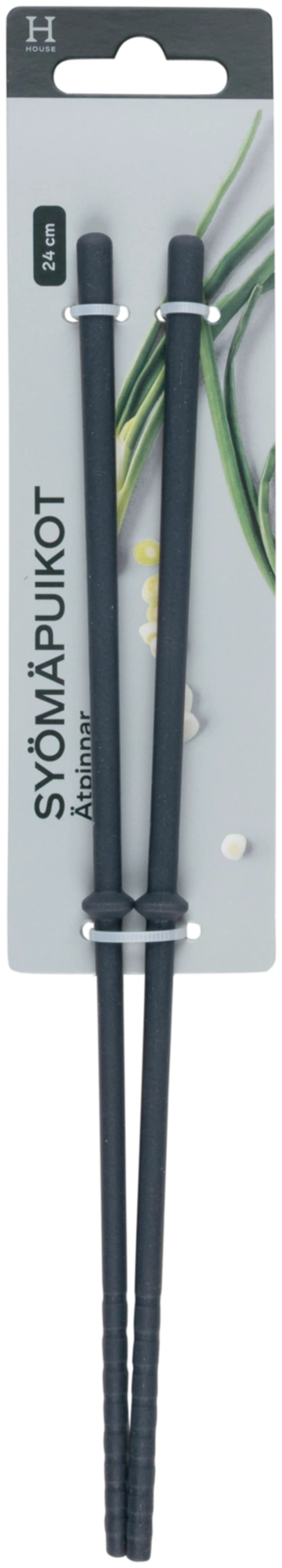 House syömäpuikot silikoni 24 cm 2 kpl