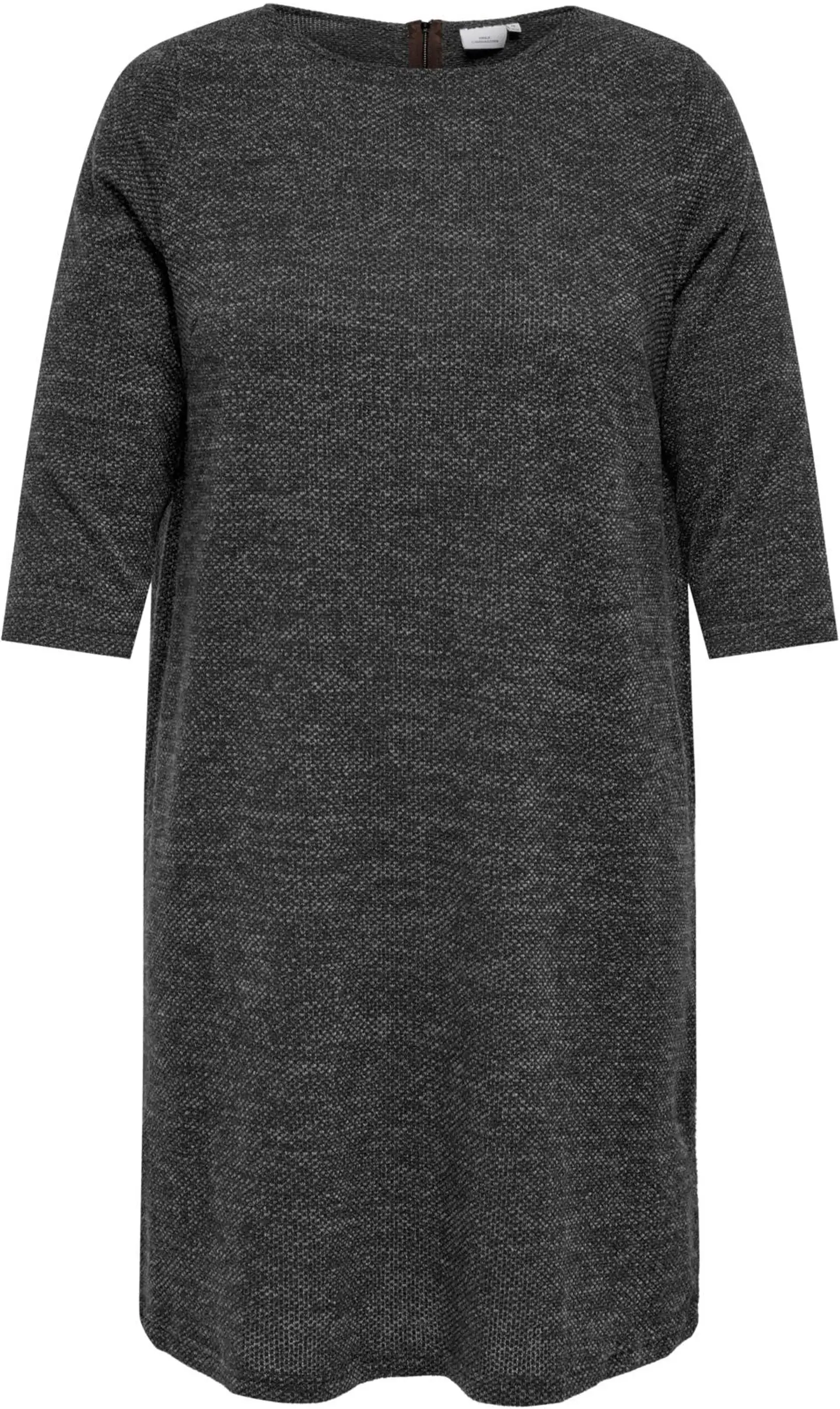 ONLY CARMAKOMA naisten trikoomekko Carmartha - dark grey melange - 1