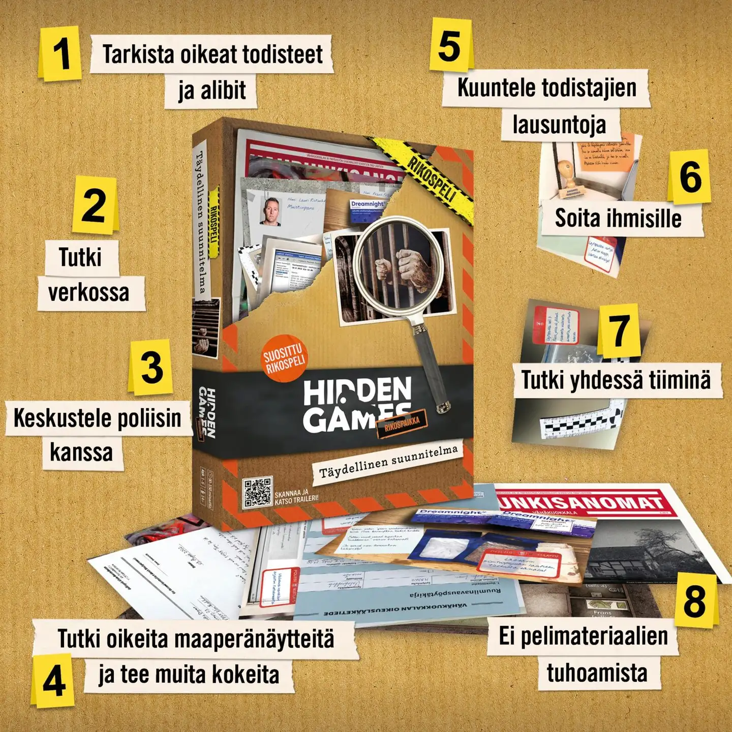 Hidden Games Rikospaikka: Täydellinen Suunnitelma -peli - 4