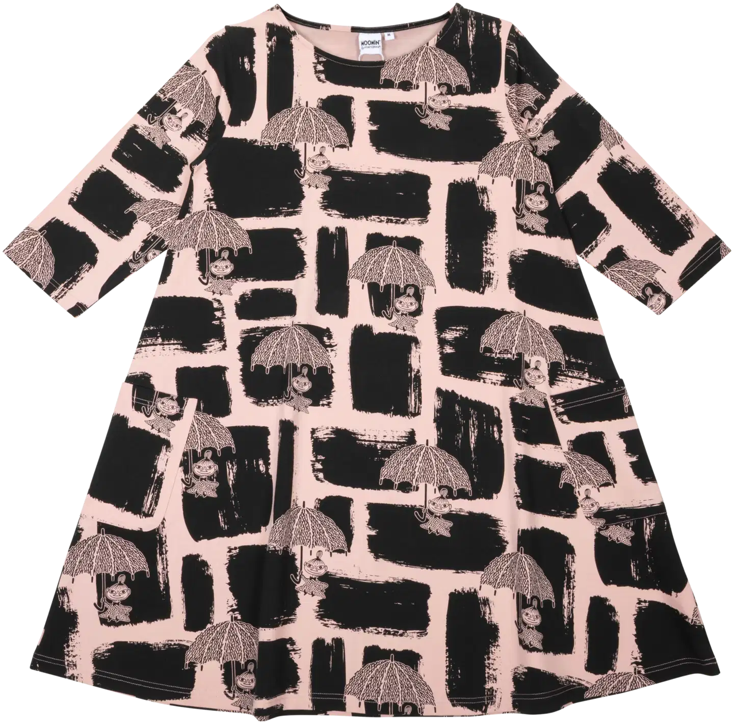Muumi naisten mekko Jenni Kipakka 592233 - roosa - 1