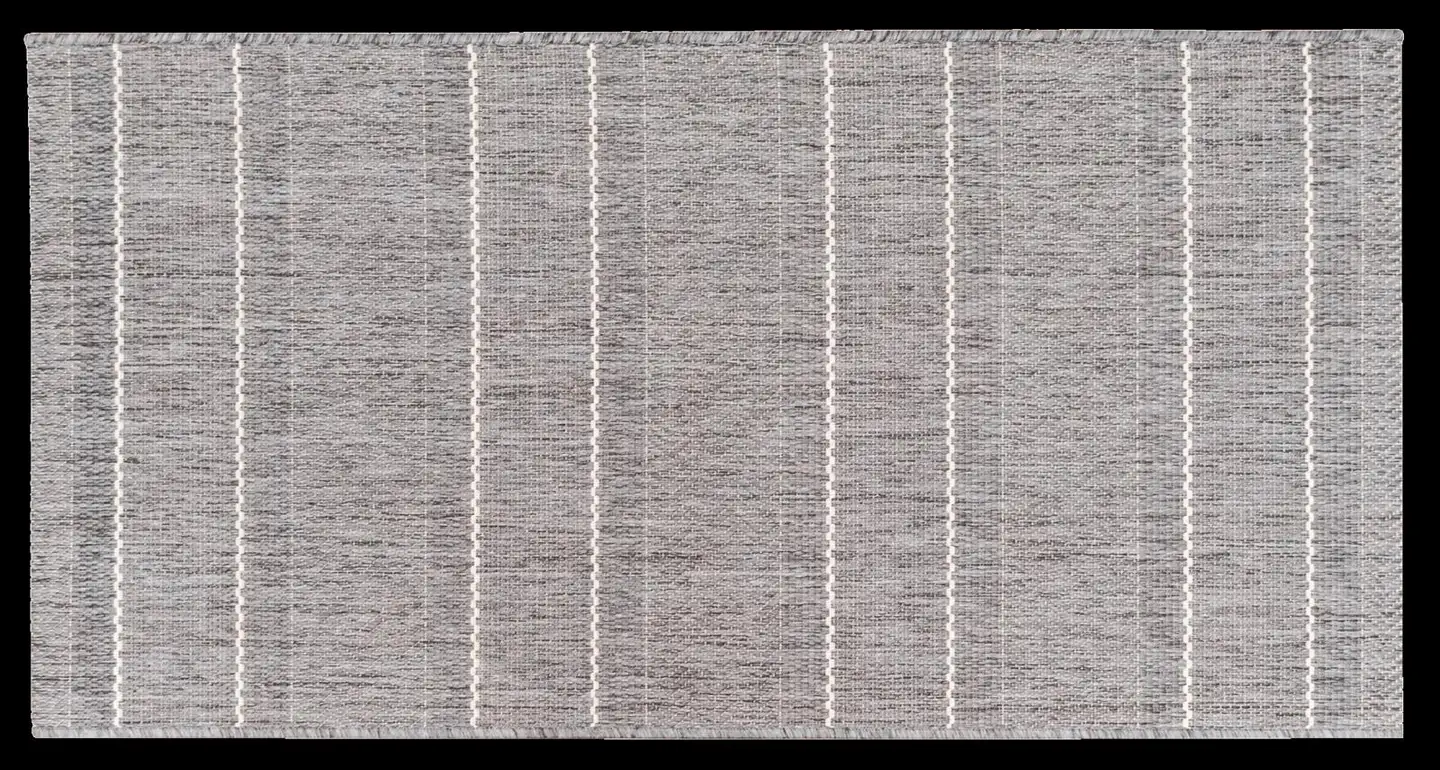 Hestia Matto Flatweave Aino 80x150 cm harmaa