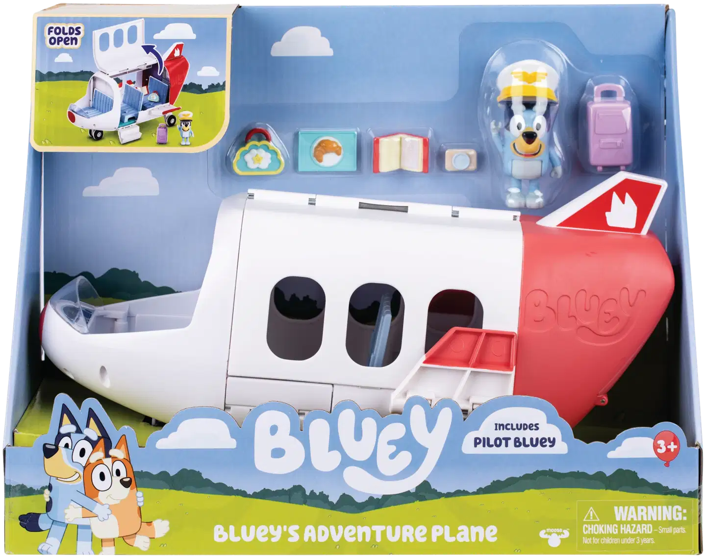 Bluey Jet-lentokoneleikkisarja - 1