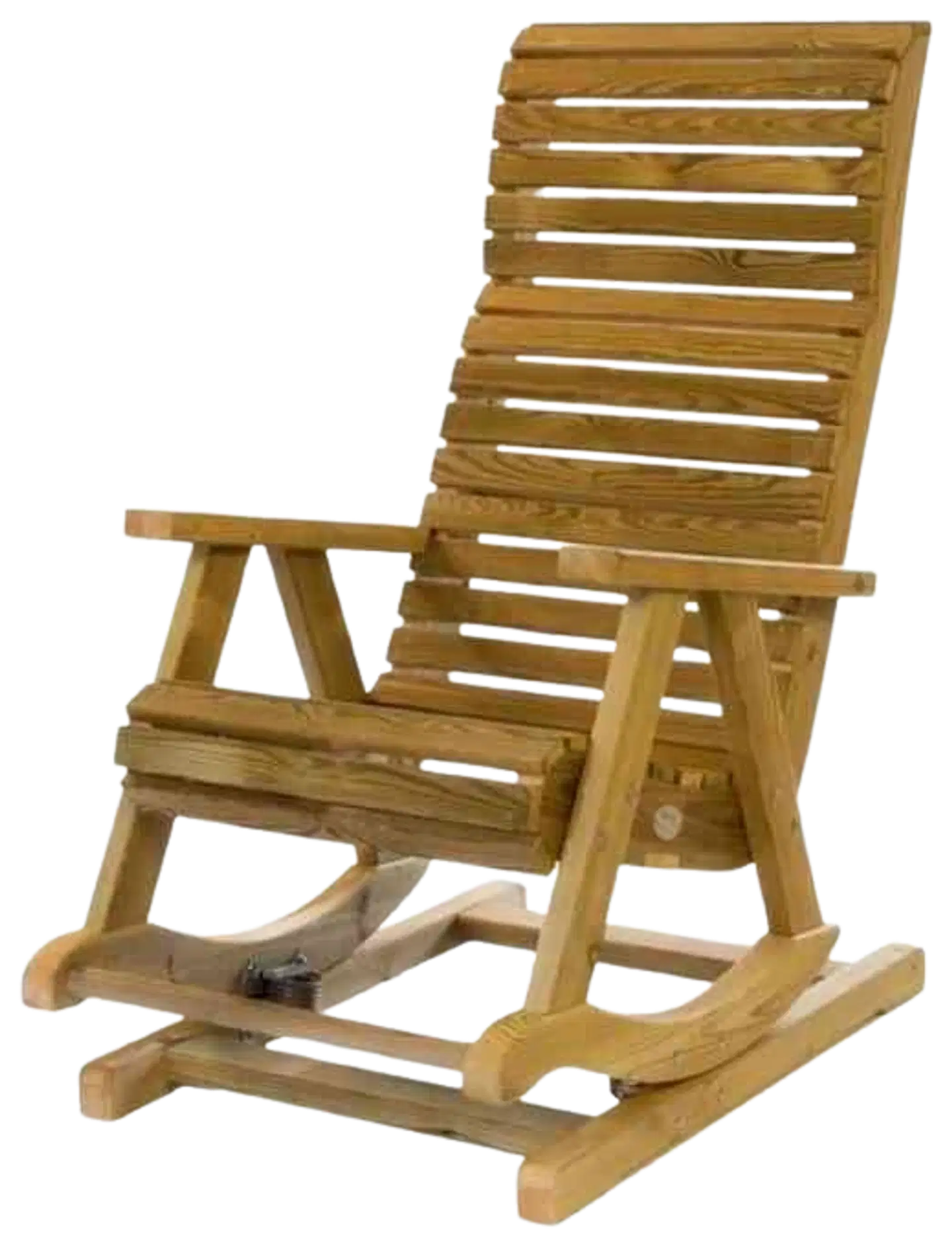 Riku Jousikeinu, istuinleveys 52cm, kestopuu vihreä - 1