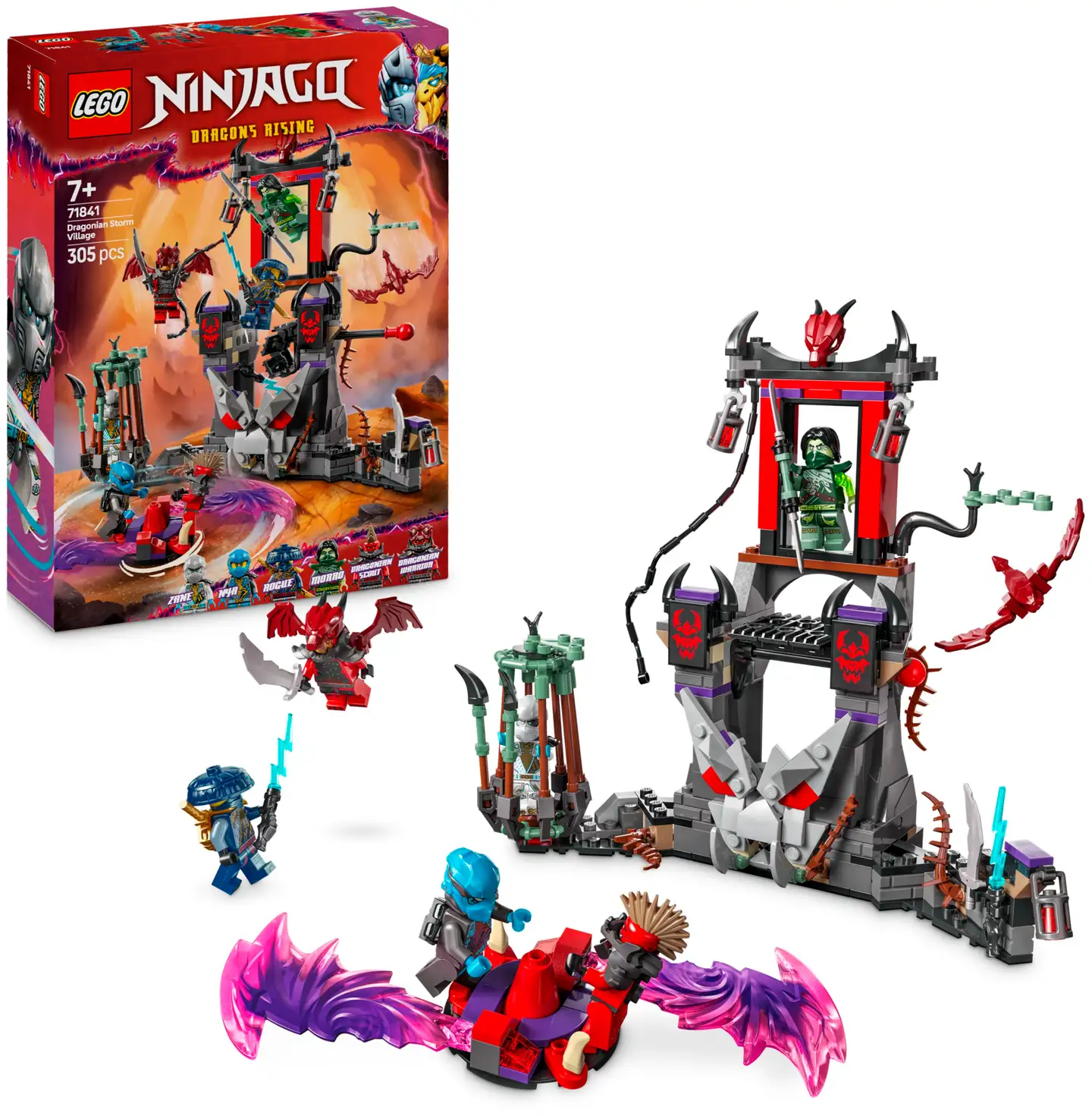 LEGO® Ninjago 71841 Dragonialainen taistelukylä - 1