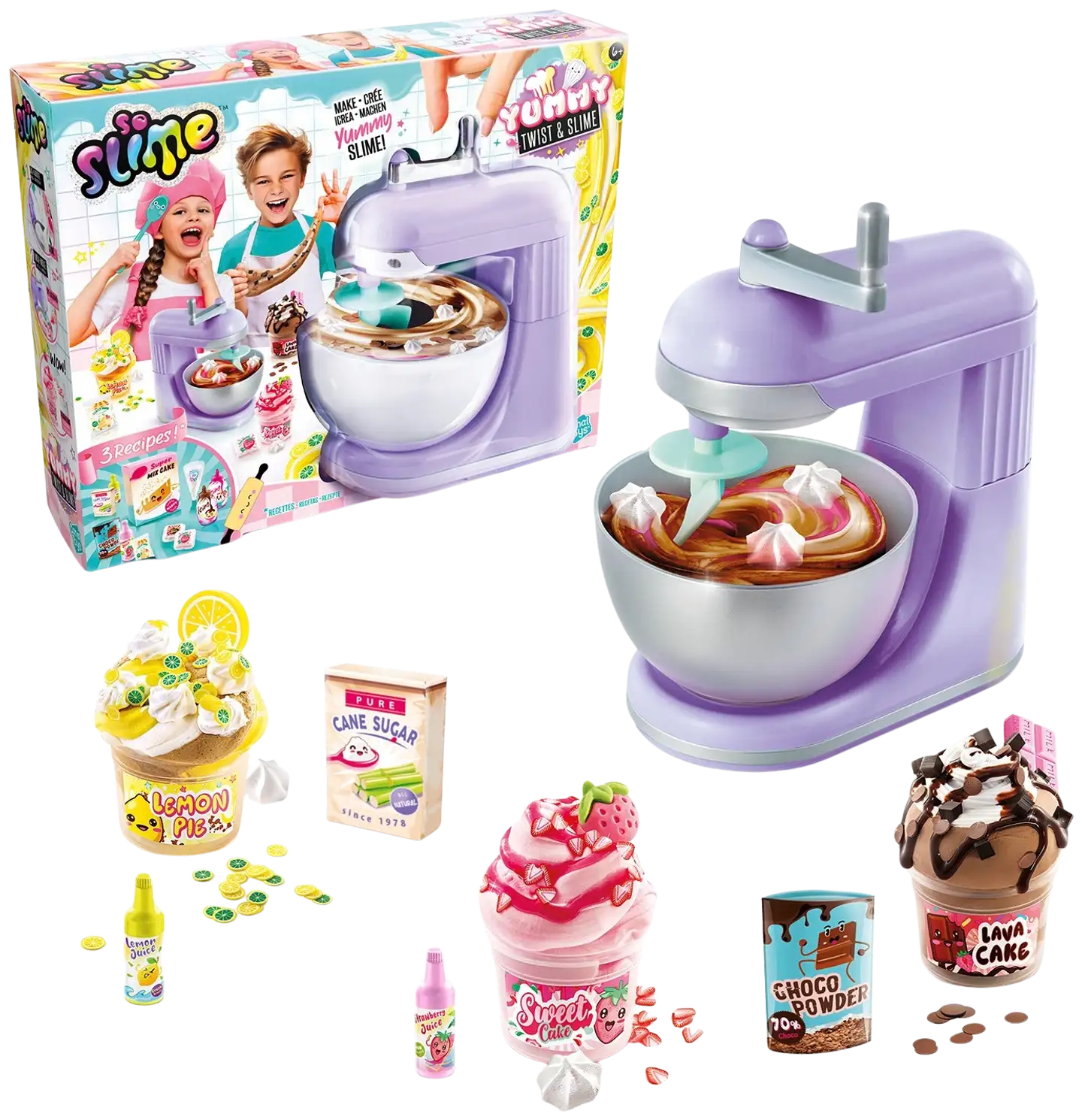 SO SLIME Yummy Twist and Slime setti - 2