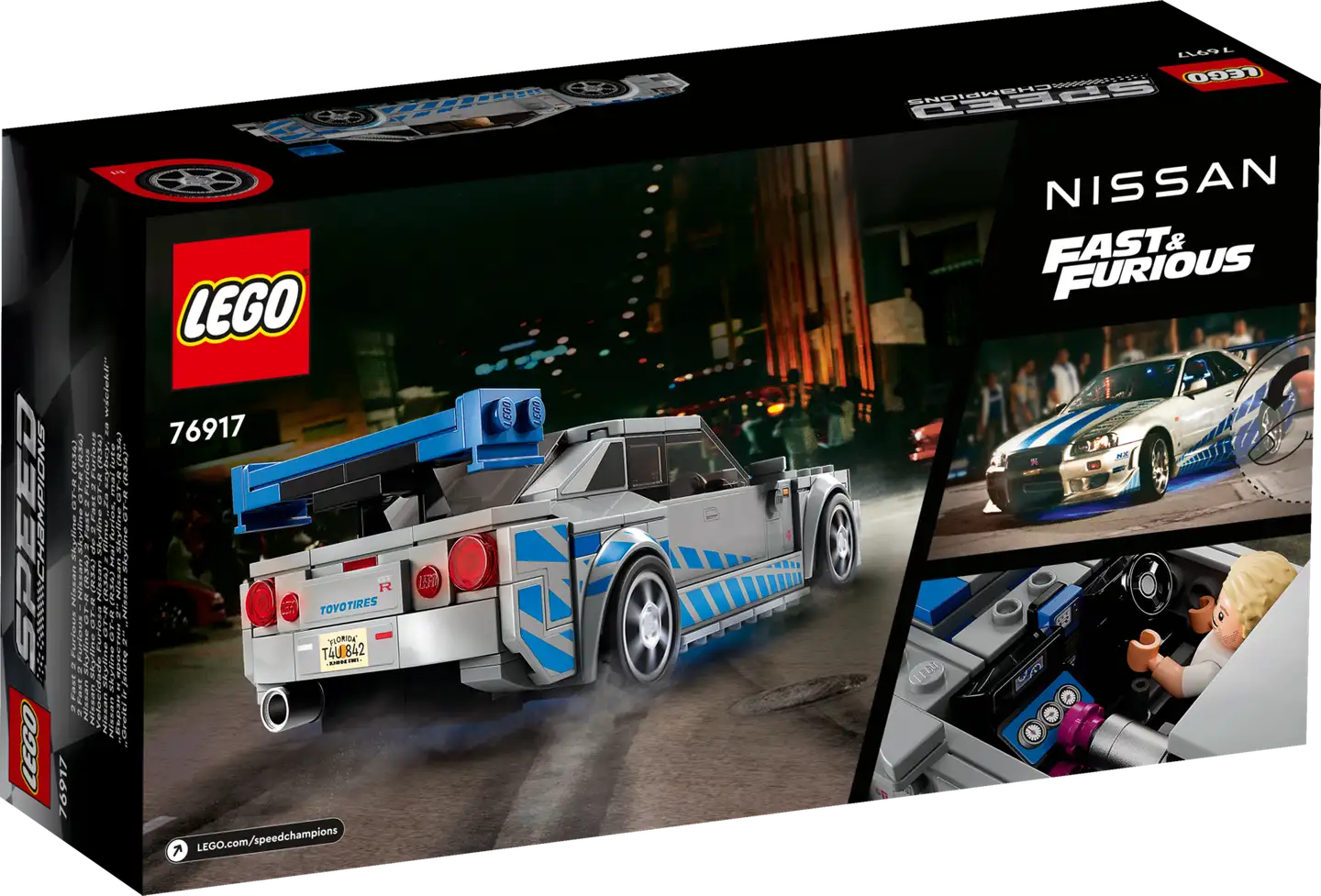 LEGO® Speed Champions 76917 - 2Fast 2Furious Nissan Skyline - 3