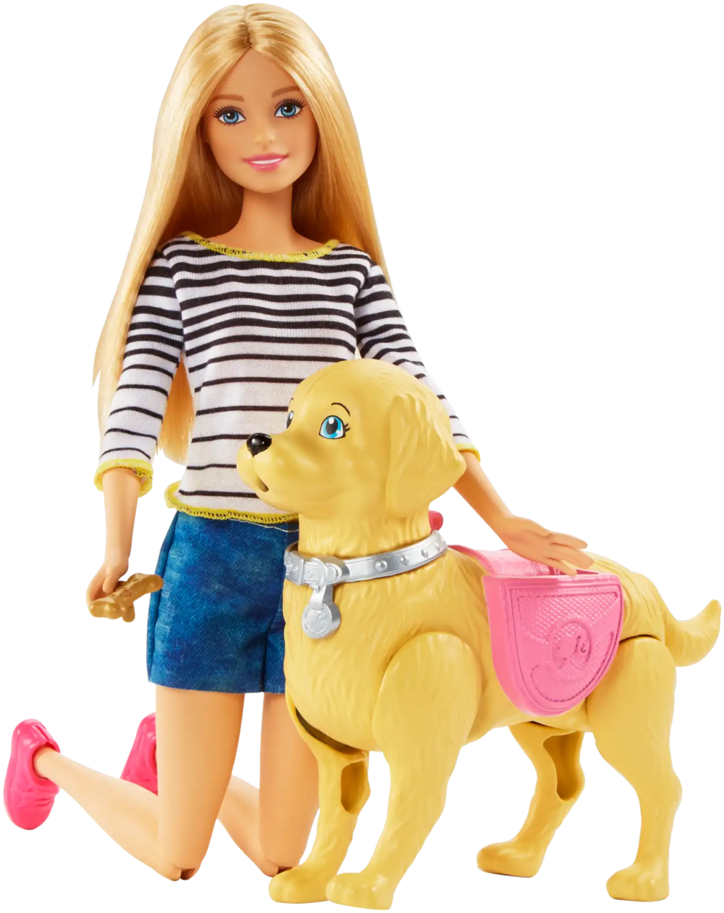 Barbie Walk & Potty Pup And Doll Dwj68 - 2