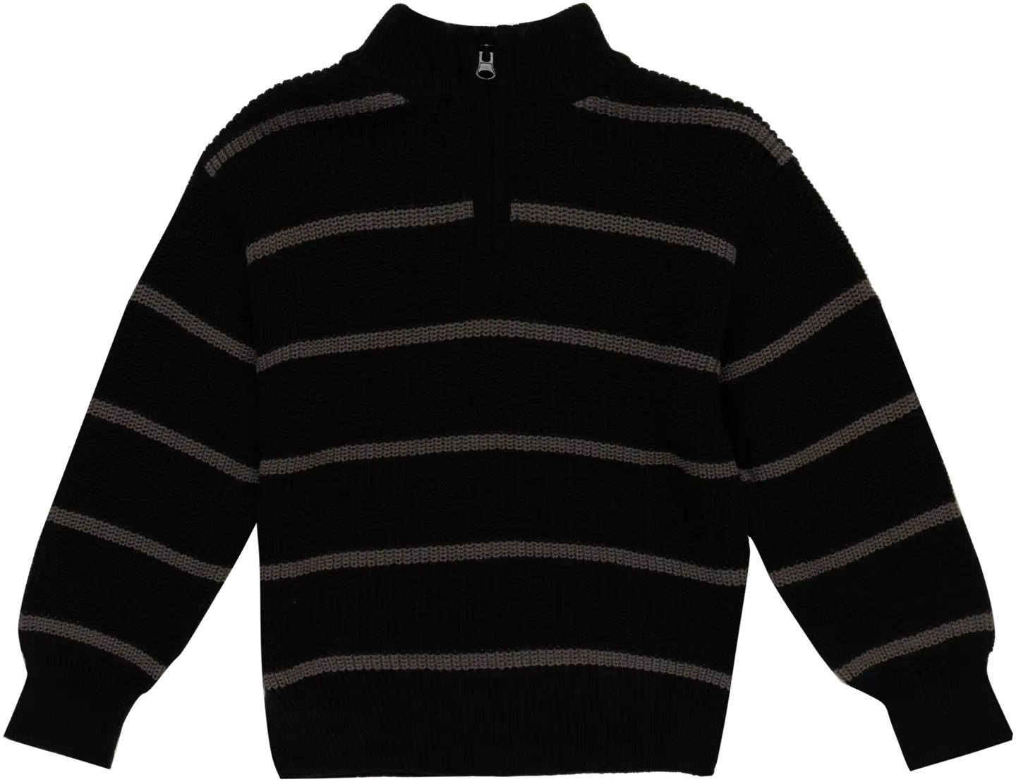 Ciraf lasten vetoketjuneule 25PC264406 - black grey stripes - 1