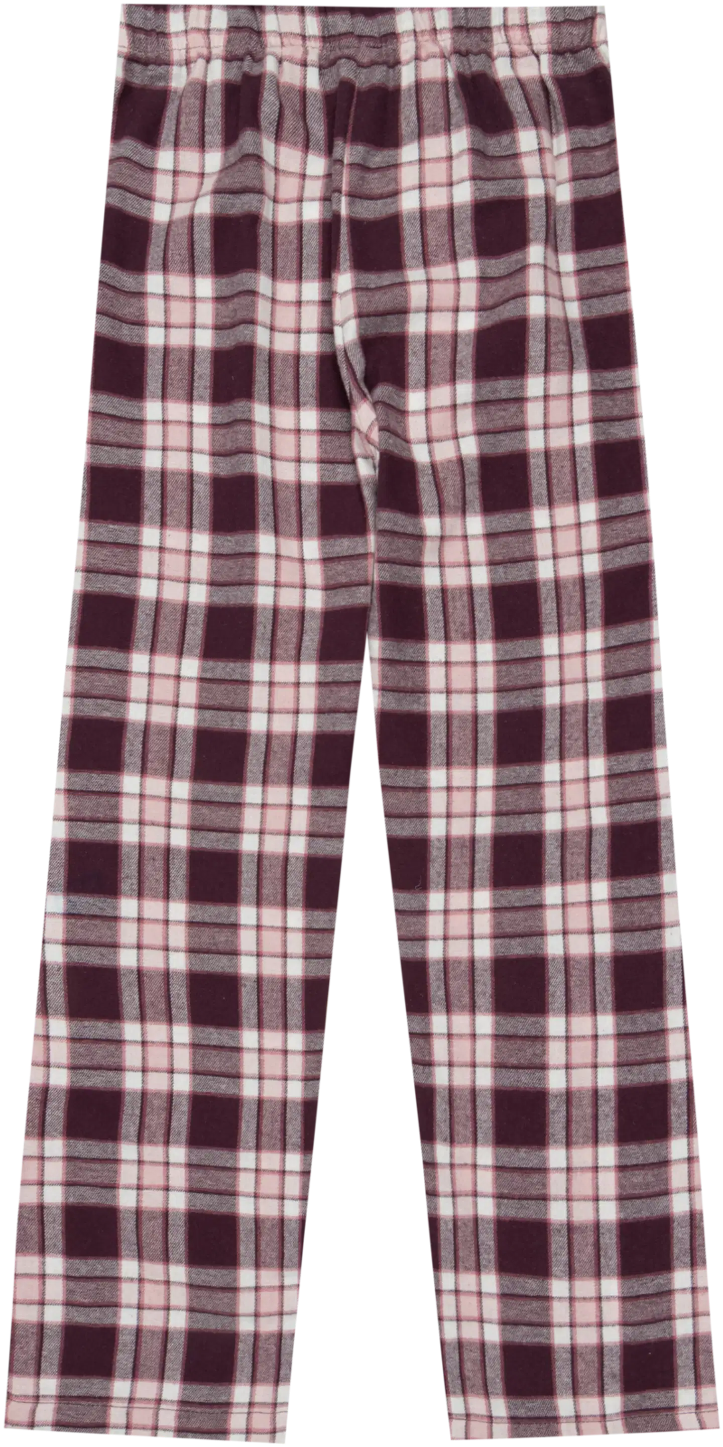 House lasten flanellihousut 232H382602 - BURGUNDY - 2