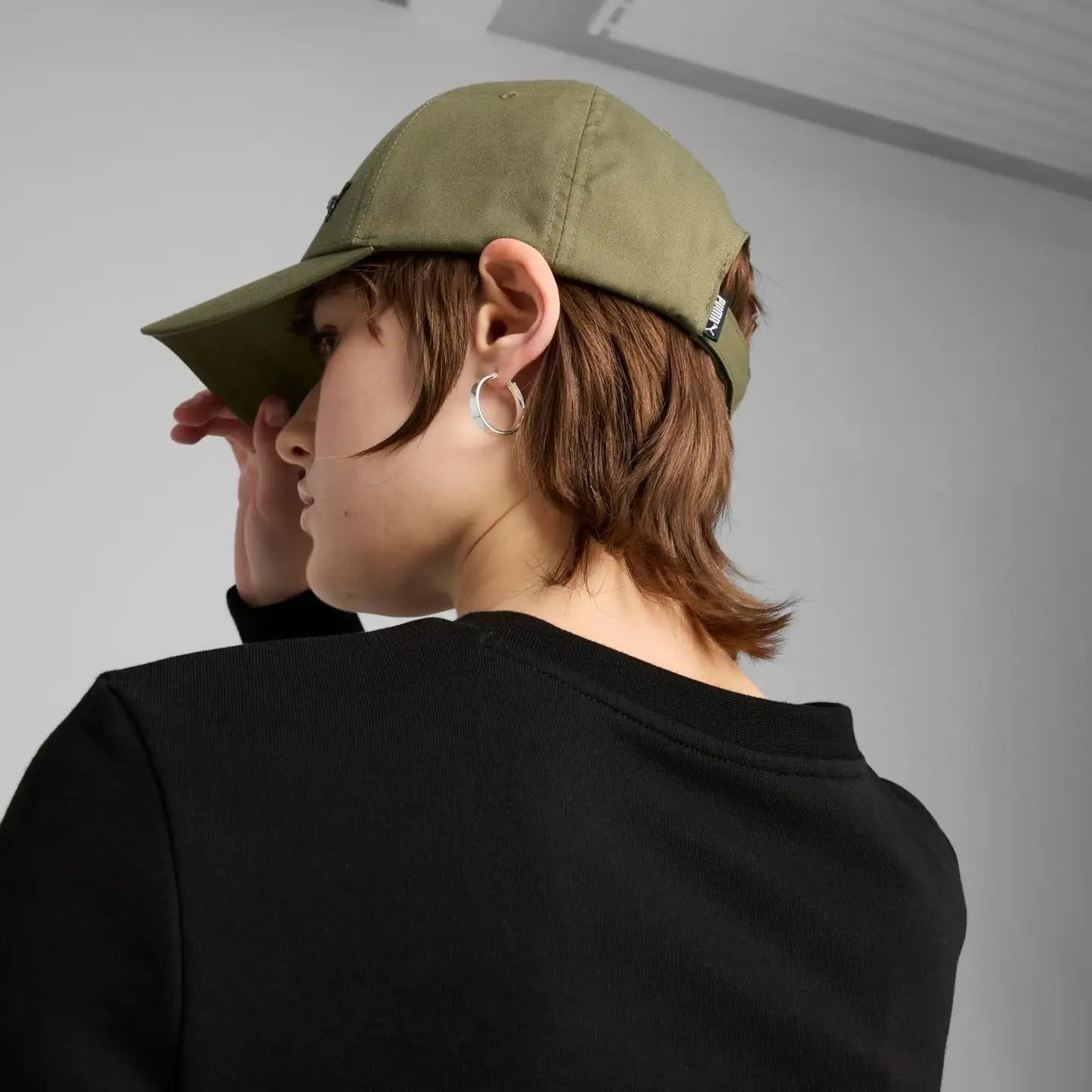 Puma unisex lippis ESS Metal PUMA Cat BB olive - 4