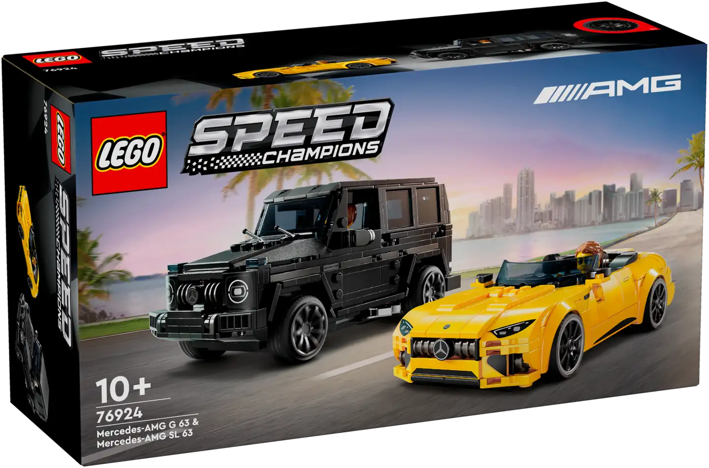 LEGO® Speed Champions 76924 Mercedes-AMG G 63 ja Mercedes-AMG SL 63 - 2