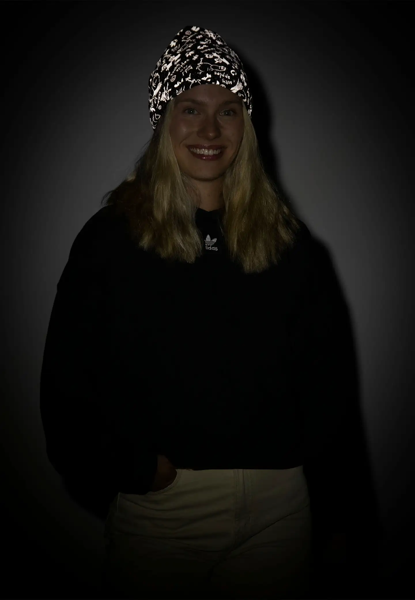 Muumi lasten heijastava tuubihuivi - BLACK - 7