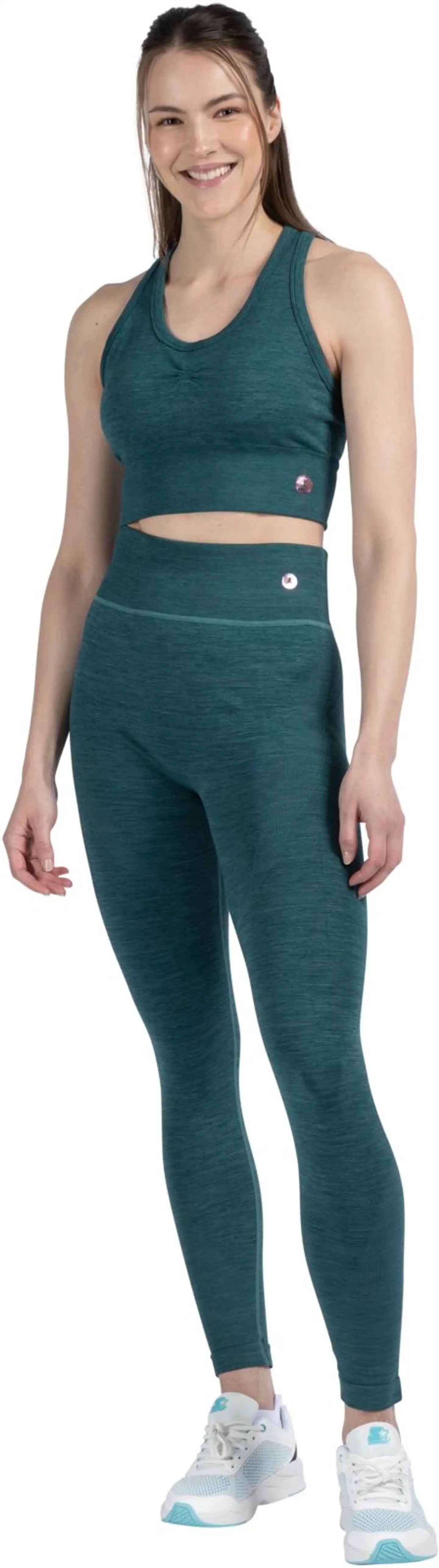 Danskin naisten saumaton liivitoppi DPS2505 - Deep Teal - 5