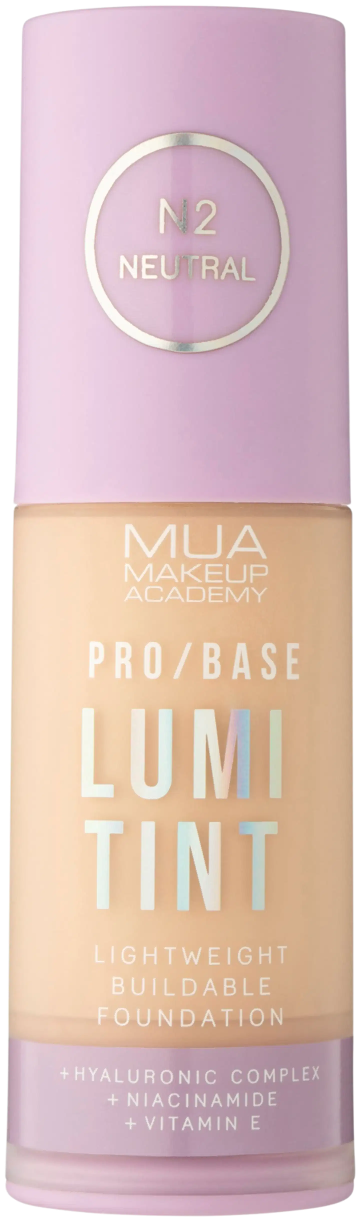 MUA Make Up Academy PRO/BASE Lumi Tint Foundation, N2 30 ml meikkivoide - N2