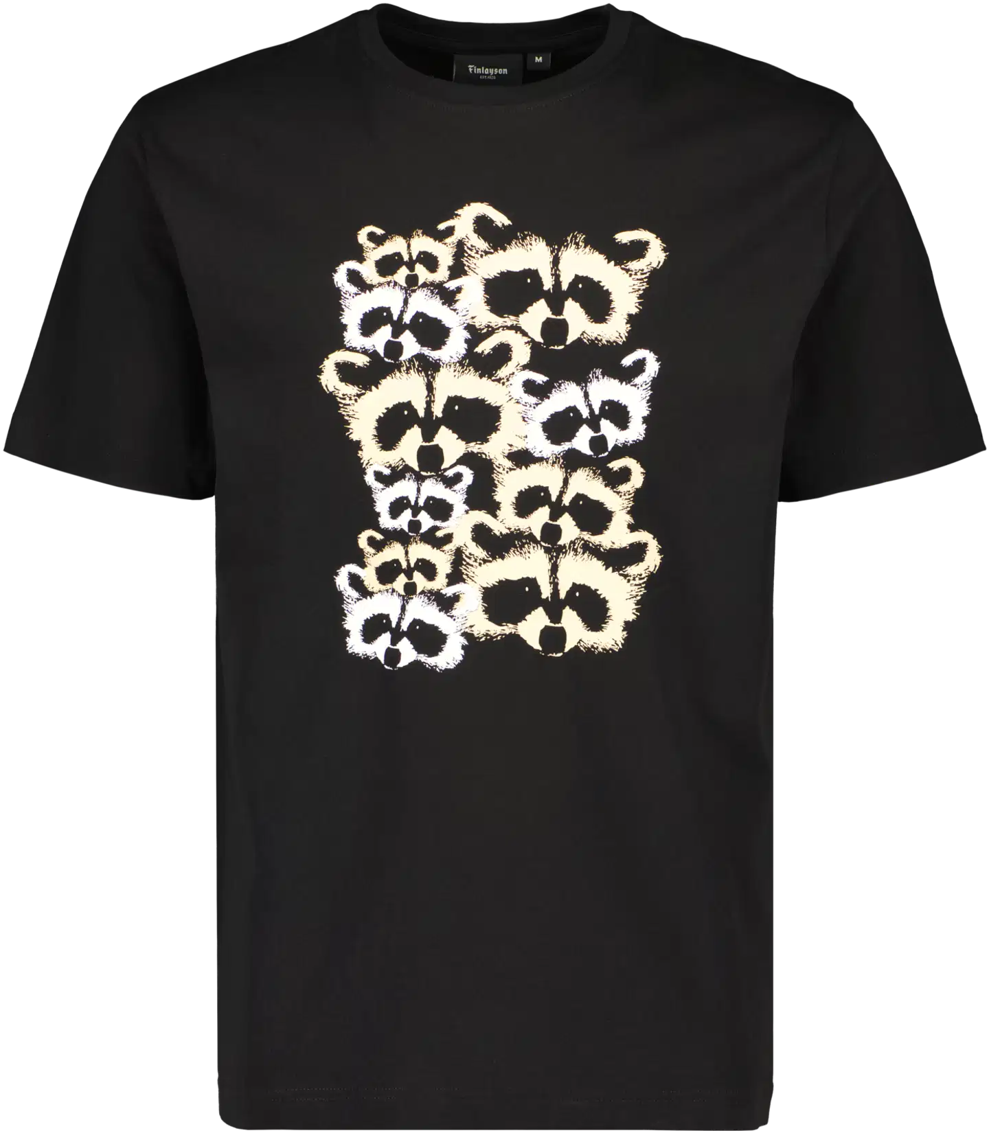 Finlayson miesten t-paita Pesue - Black - 1
