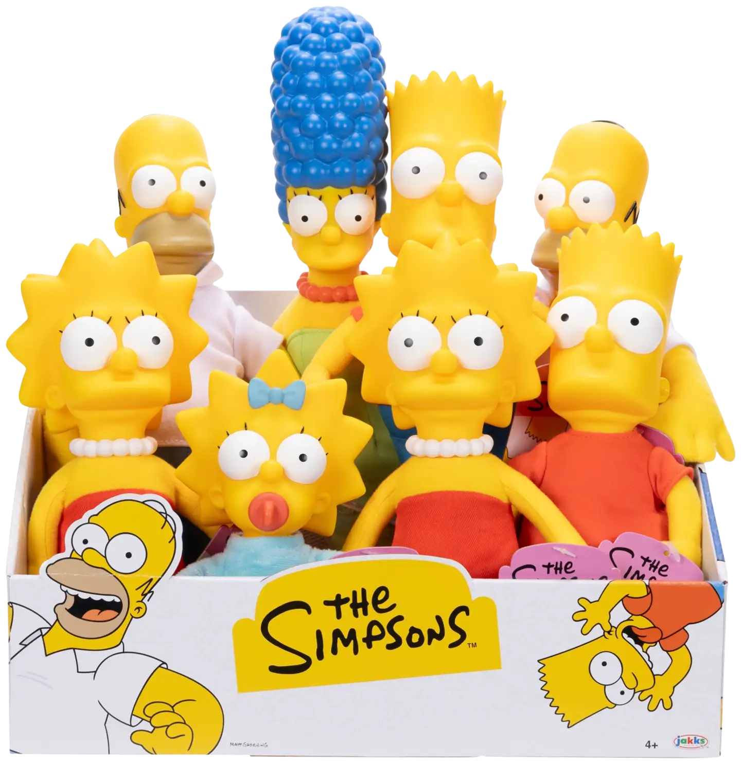 The Simpsons pehmolelu Basic Plush, erilaisia - 5