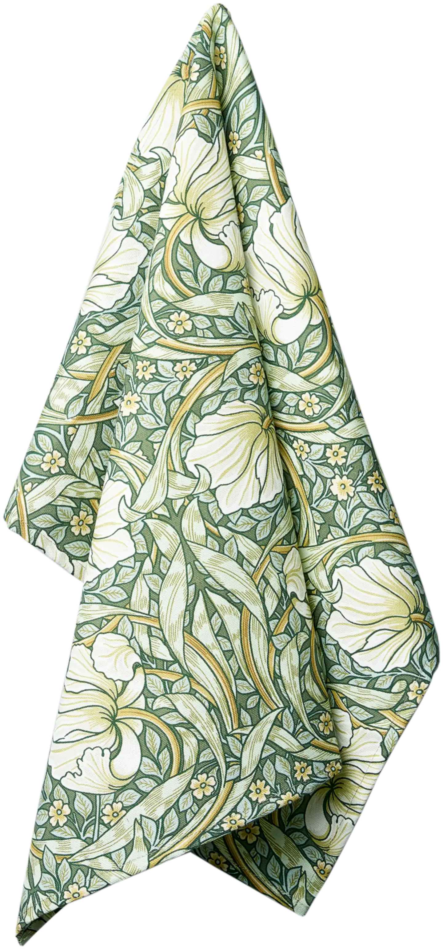 William Morris Keittiöpyyhe Pimpernel vihreä 50x70cm
