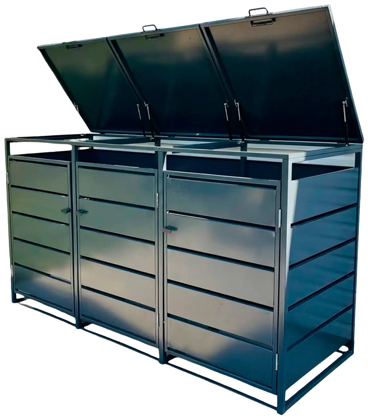 Fornorth roskakatos premium 207x82x121cm - 7