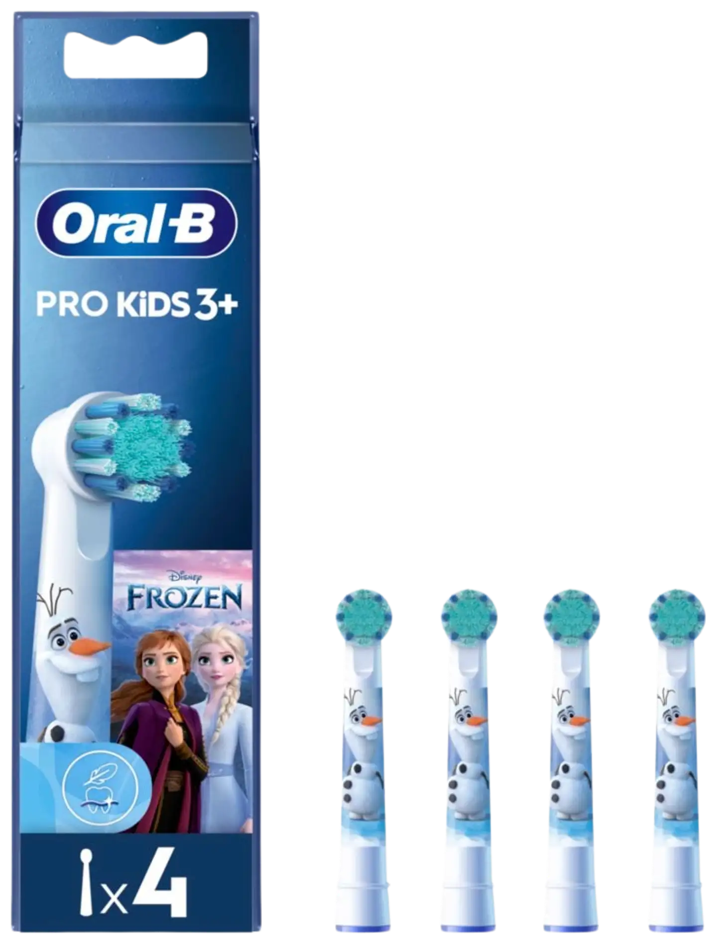 Oral-B Lasten vaihtoharjat Frozen 4 kpl - 1