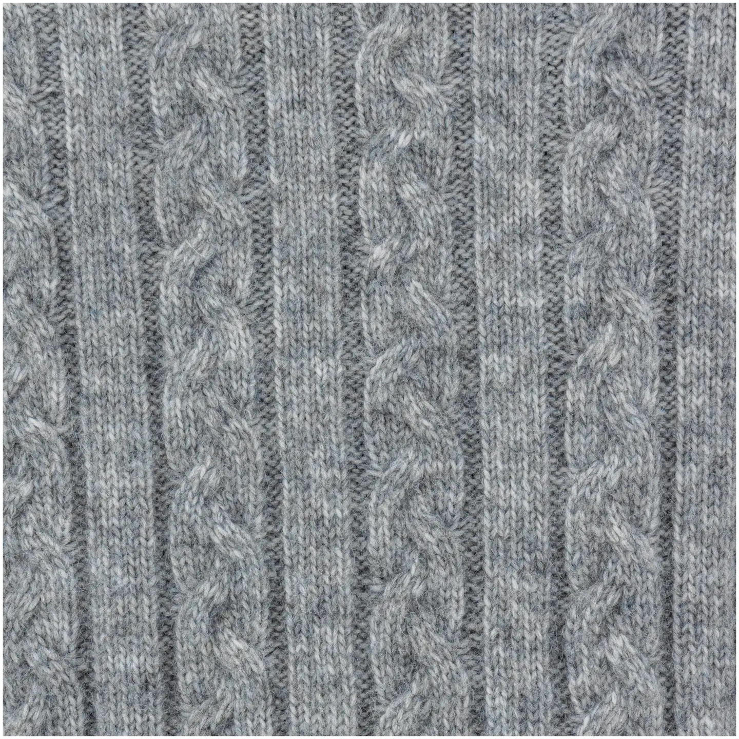 TEX naisten palmikkoneule I996995 - GREY CHINE - 3